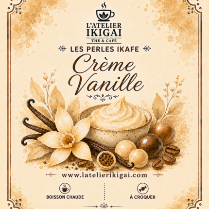 Crème Vanille – Les Perles IKAFE de L’Atelier Ikigai