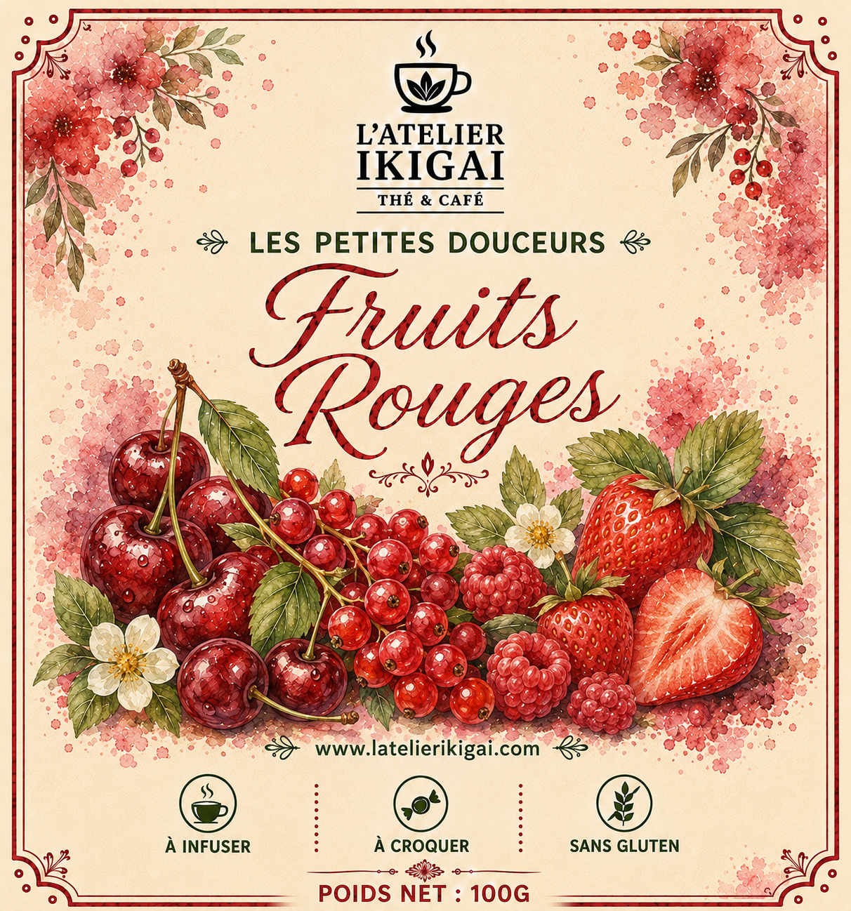 Fruits Rouges – Les Petites Douceurs Fruits Rouges – Les Petites Douceurs de L’Atelier Ikigai