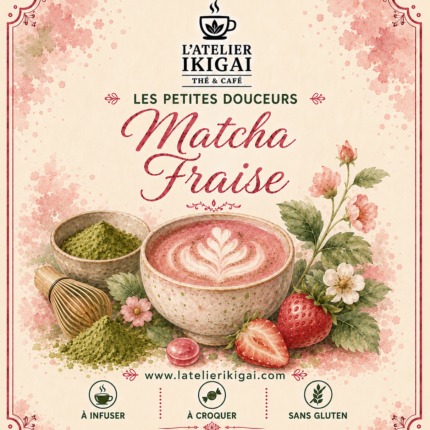 Matcha Fraise – Les Petites Douceurs de L’Atelier Ikigai